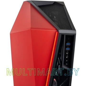 Корпус Corsair Carbide Series Spec-Omega (черный/красный) картинка 11